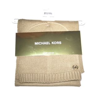 Michael Kors Scarf and Hat Set